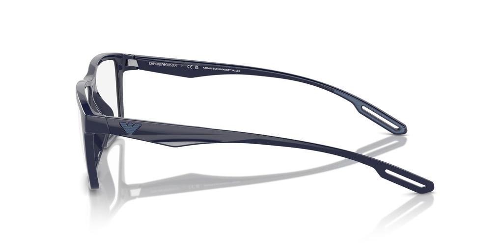 Emporio Armani Sunglasses EA4189U Shiny Blue 55 Men's