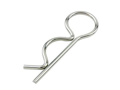 POSH 000311-10 Stainless Steel Rear Wheel Bater Pin (1 Piece), NC30, NC35, Etc