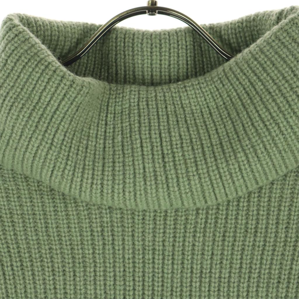 unused nano universe Wool blend Long sleeve Turtleneck knit Long dress 36 Women Used