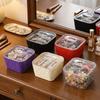 Dust-proof Hair Accessory Storage Box Plastic Laundry Pods Container  Hair Clip Storage