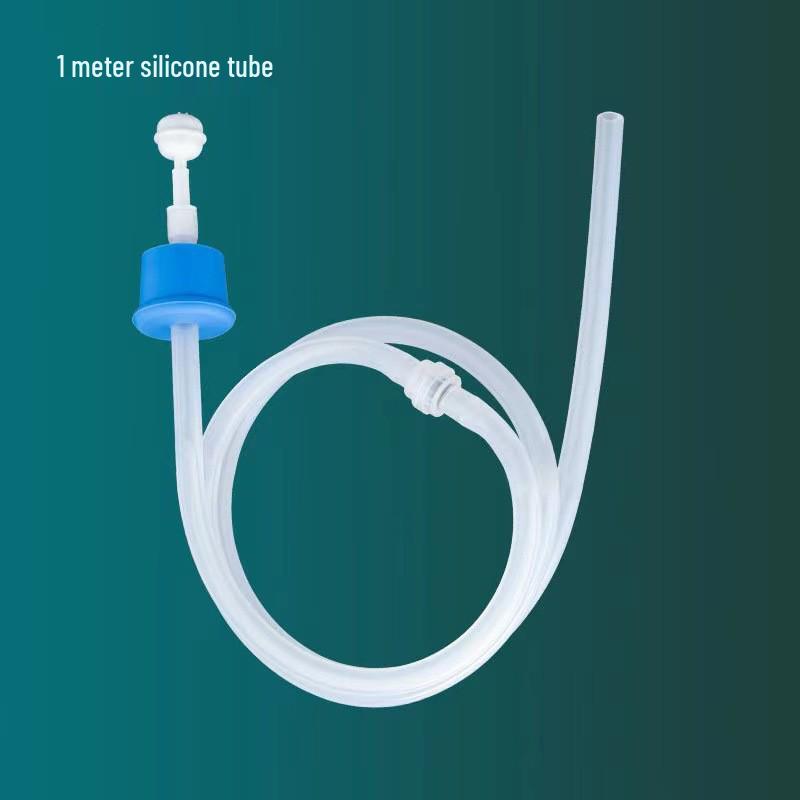 Presse d'évier en acier inoxydable avec distributeur de savon, tube d'extension pour détergent et filtre pour aquarium.