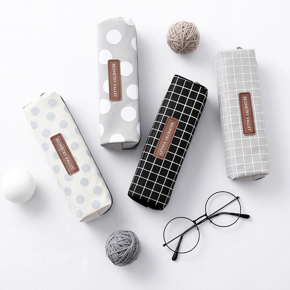 

Creative Canvas Large Capacity Stationery Pouch Pencil Case Pen Bag Pencil Bags B