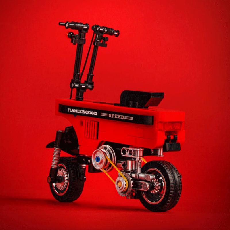 

400 + Pcs Motorcycle Building Blocks for Children, Collectibles, Educational and Educational Gift