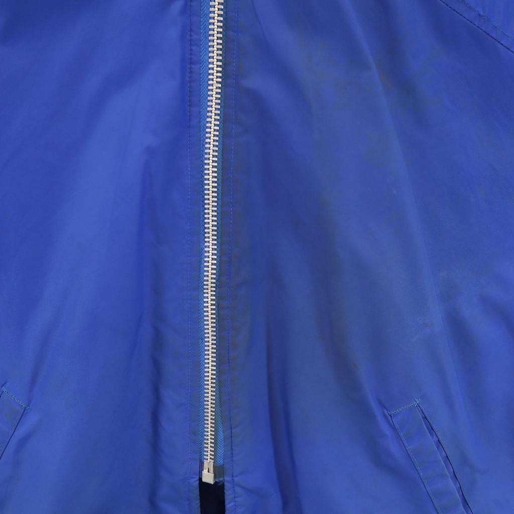 Champion 90s Old USA Made Blue Tag Nylon Jacket XL Blue Hoodie Men's Used