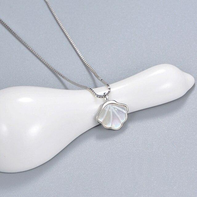 Shell Pendant Necklace Mother And Daughter Clavicle Chain Girls Jewelry Elegant Necklace For Women Festival Gift