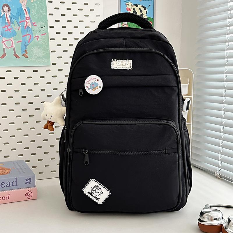 Schoolbag Trendy Brand Schoolbag Girls College Students Sports Backpack Fashion Trend Large Capacity Junior High School Students High School Students