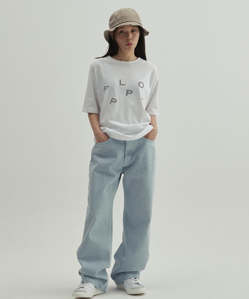 Peullopiendiseukeu Floppy Logo Tee _White