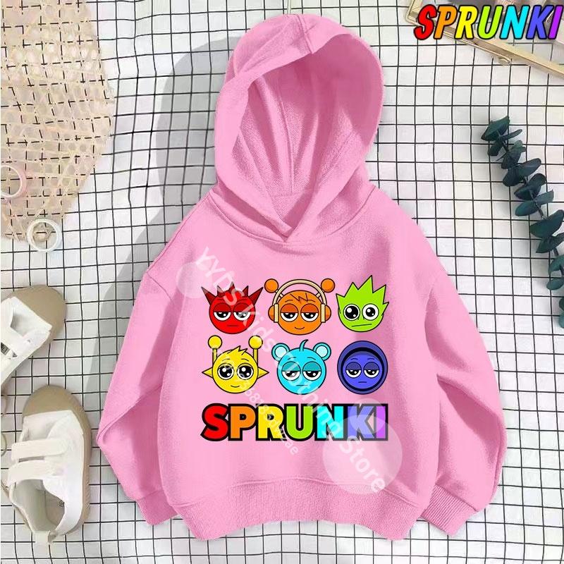 

Хоррор Игра Спранки Толстовка Детская Одежда Incredibox Подростковая Толстовка с Капюшоном Детская Мягкая Одежда Девочки Мультяшные Пальто 110