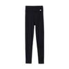ReFa Vital Tech Moisture Rib Leggings (JP, Alphabet, L, Black, Leggings)