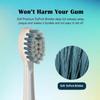 Replacement Brush Head for Waterpik Sonic-fusion 2.0 Toothbrush, Compact, White, Pack of 3, Soft Bristles