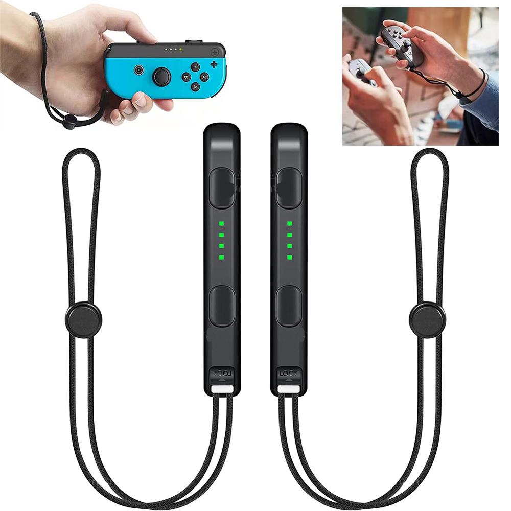 1 Pair Wireless Gamepad Switch Controller Joystick Wrist Strap Lanyard for Nintendo Switch Joy Pad (L/R) Replacement Parts
