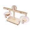 Wooden Diy Science Experiment Balance Scale Toy For Kids Stem Educational Handmade Kit