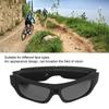 Camera Glasses 4K HD Smart Video Recording Sunglasses with 4 Pairs of Lenses for Hiking Cycling Riding
