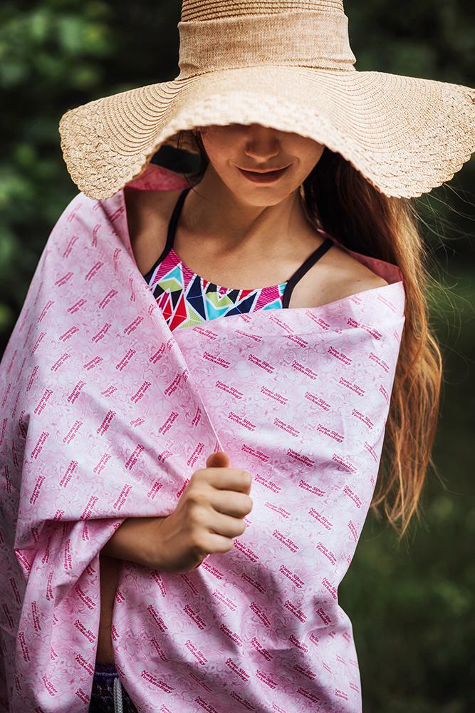 Sunbeam Pink Raypath Towel 50 X 80