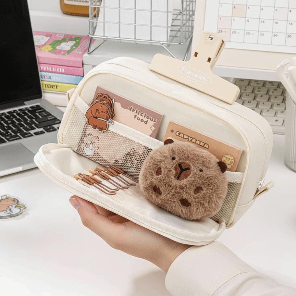 Großes Federmäppchen Einfaches Design Doppellagiges Federmäppchen Schultüten-Tasche Zurück zur Schule