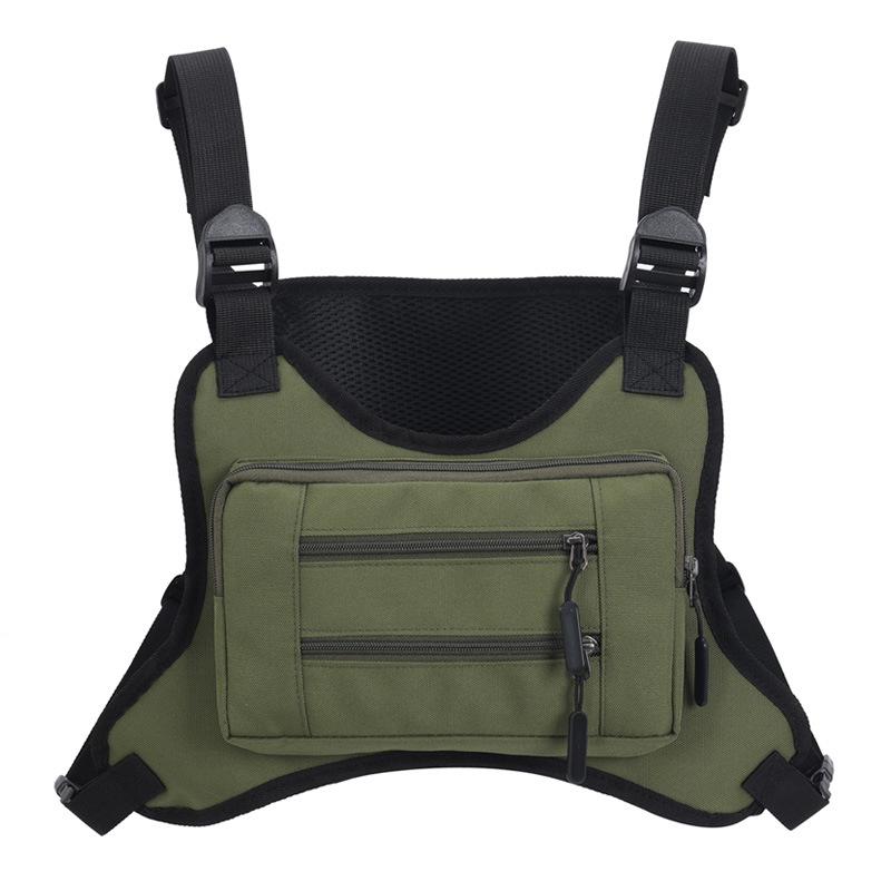 

Чоловіча тактична нагрудна сумка з цифровим камуфляжем - багатоцільова сумка для велосипедних прогулянок і подорожей