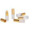 5ml Glass Empty Perfume Spray Bottle Refillable Travel Portable Perfume Atomizer(3mlGold Head )