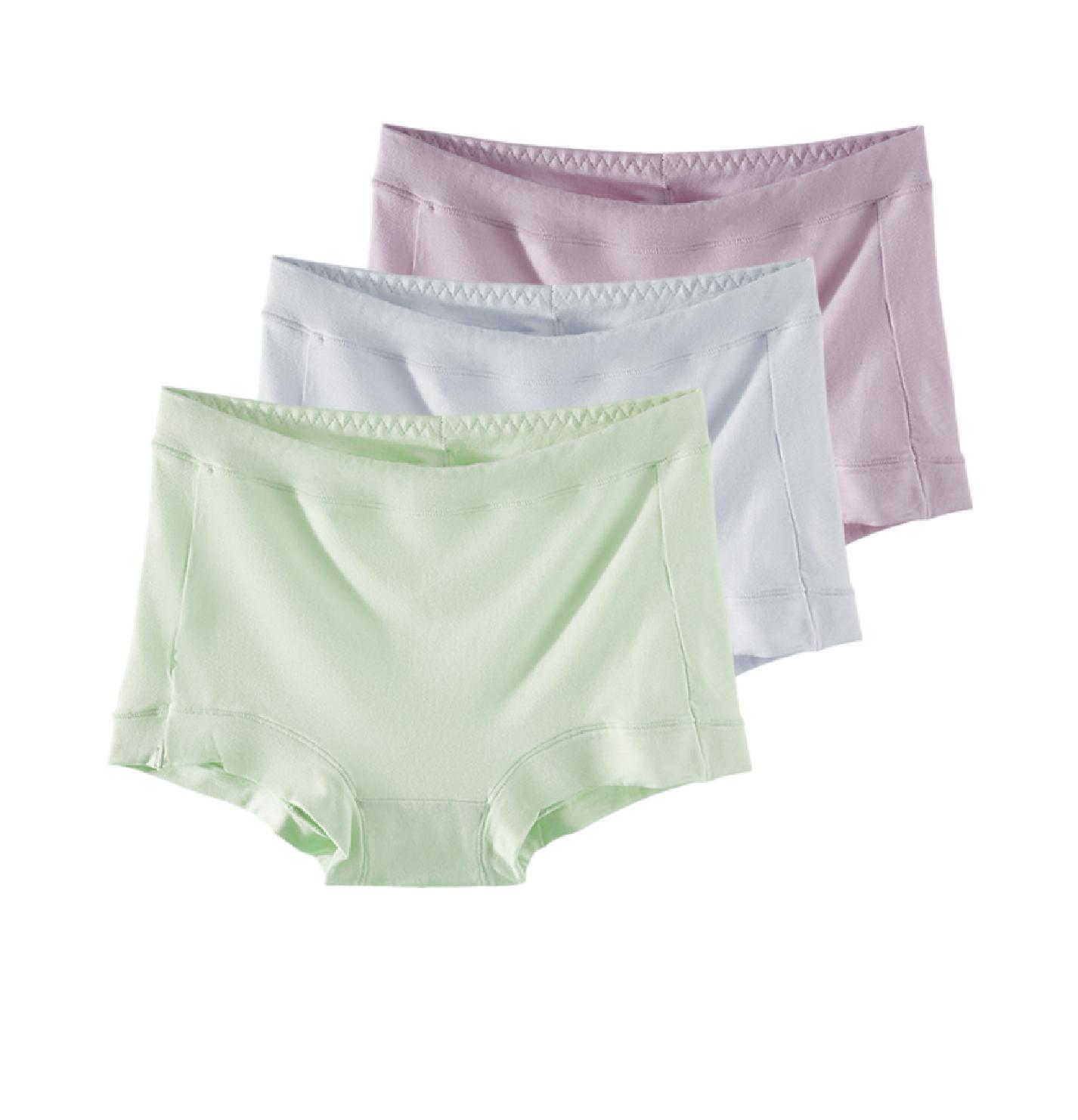 

3 шт. Женские трусы-боксеры с высокой талией, модальные шорты, трусы больших размеров, дышащие трусы XL-6XL 6XL