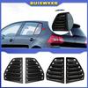 Για VW Golf 5 MK5 2003-2010 Αυτοκόλλητο Πίσω Τρίγωνο Περσίδες Περσίδες Κάλυμμα Προστατευτικά Αυτοκόλλητα ABS Πλαστικό Πίσω Γυαλί Κλείστρο