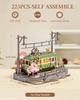 Robotime Sakura Journey Tram 3D Wooden Puzzles Model Car Kits Building Set Creative Gift STEM Toy for Girls Boys 223PCS