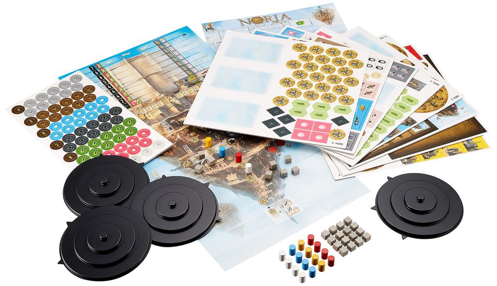 Hobby Japan Noria Japanese Version for Ages 12 and Board Game (for 2-4 Players, 70-120 Minutes, Up)