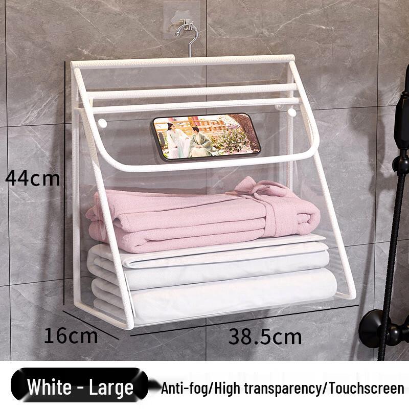 Bathroom Waterproof Clothes Hanging Storage Bag
