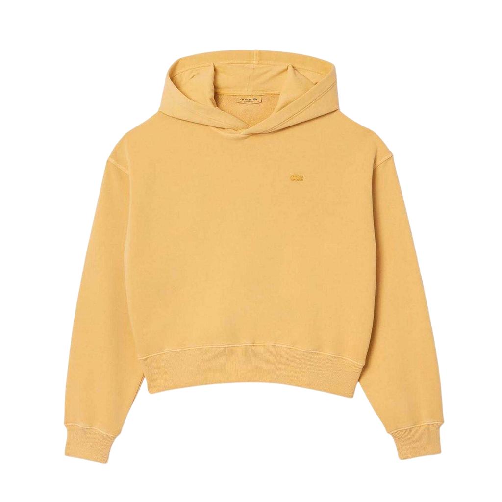 Lacoste Womens/Ladies Natural Dyed Oversized Hoodie
