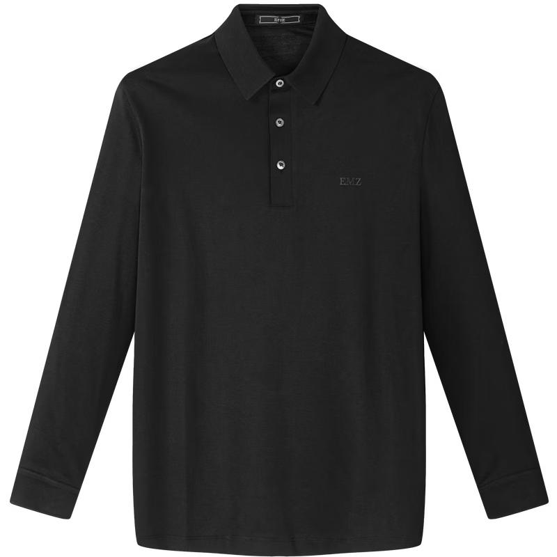 EMZ Erdos Men's Long Sleeve Polo Shirt