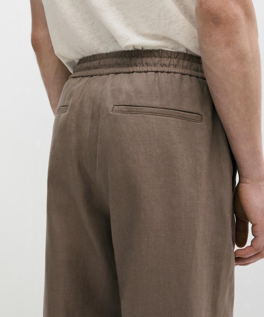 Masimodutti 100% Linen Relaxed Fit Pants