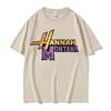 Y2K T-Shirt Streetwear Sommer Hannah Montana Logo T-Shirt Unisex Damen Lässig Kurzarm T-Shirt Unisex Mode Ästhetik Trend