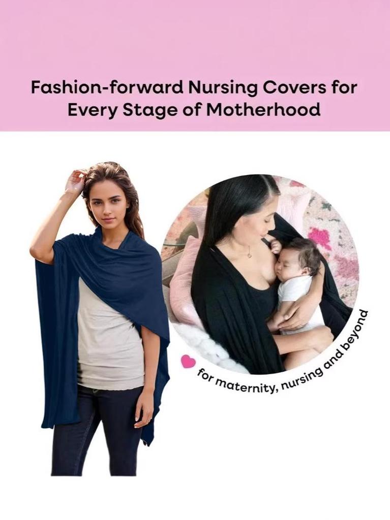 Multi-functional Nursing & Stroller Cover - Breastfeeding Shawl & Care Cape for Mom & Baby