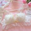 New Japanese Girl Bra Fairy Gas White Pure Wind Sweet Cute Small Breasts Gather Sexy Lace Upper Support Underwear