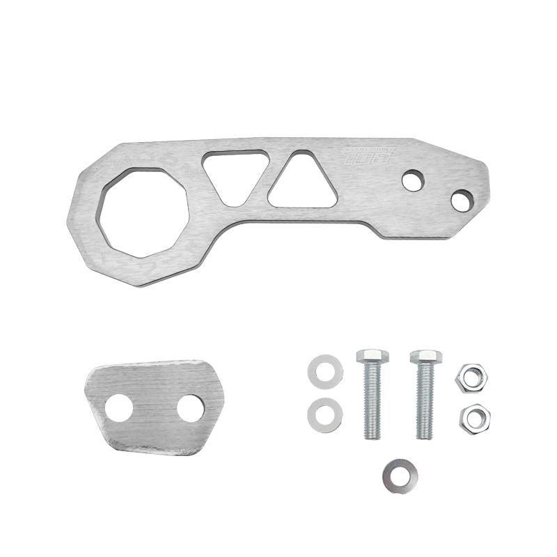 Universal JDM Racing Rear Tow Hook Set Ring Accessories Aluminum Alloy Car Modified Rear Bumper Auto Trailer Towing Kit