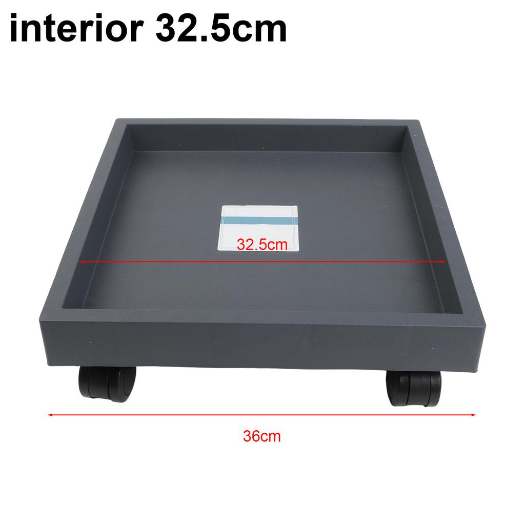 Do użytku zewnętrznego Pojemnik na rośliny Taca Taca z kółkami Ruchoma Taca do przesuwania roślin Ogrodnictwo zewnętrzne Jak pokazano Odporna na zużycie