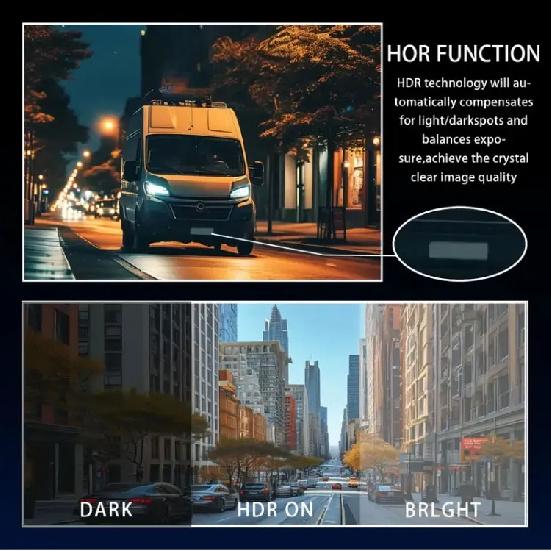 3.16inch IPS 1080P Dash Cam Car Dvr Dual Lens Front Inside Wide Angle IR Night Vision Video Recorder