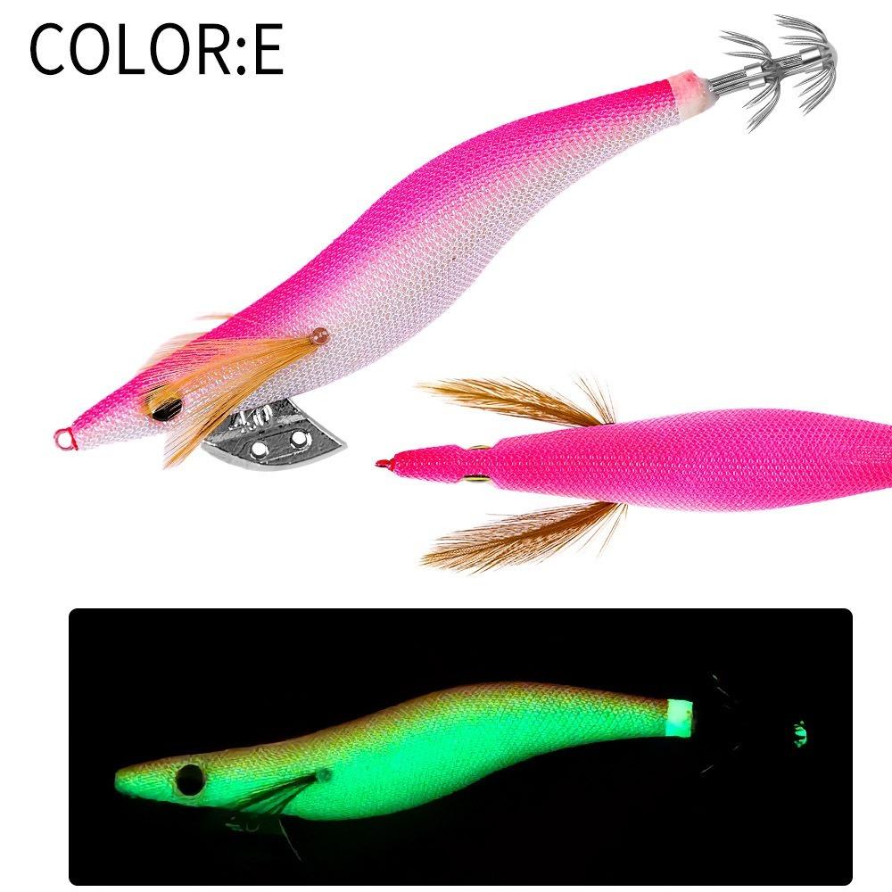 Japan Style Fishing Squid Jig Light Cloth Egi Octopus Bait Lure Shrimp Bait  Saltwater Fishing
