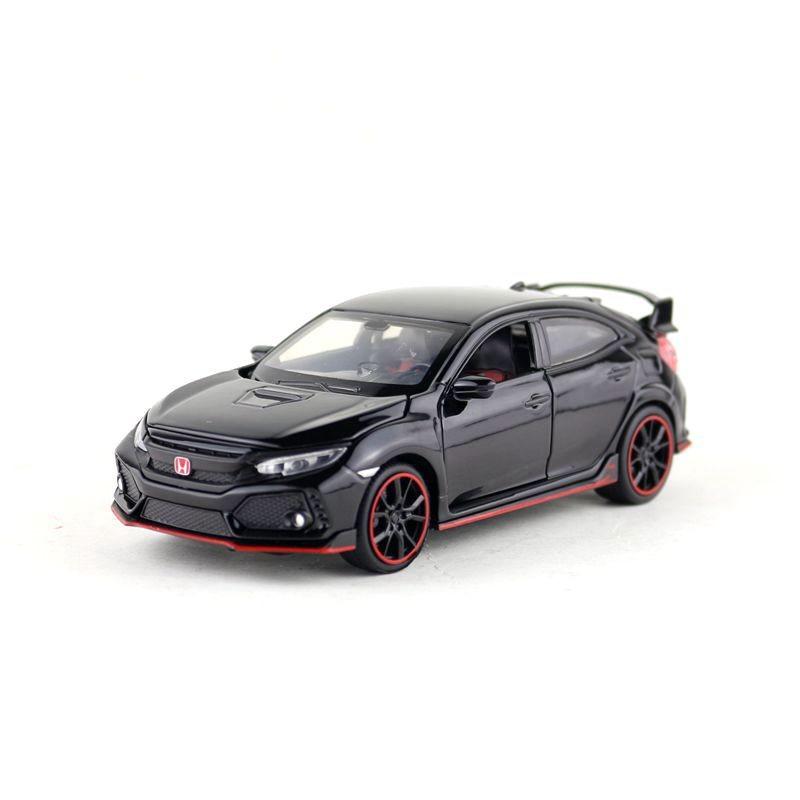 

Simulation Honda Alloy Civic Sports Car Model Toy For Collection And Display чёрный