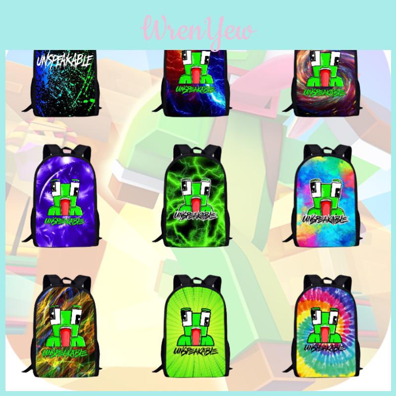 Cute Cartoon Kids Backpack With Logo Suitable For Boys And Girls Durable Oxford Cloth Material