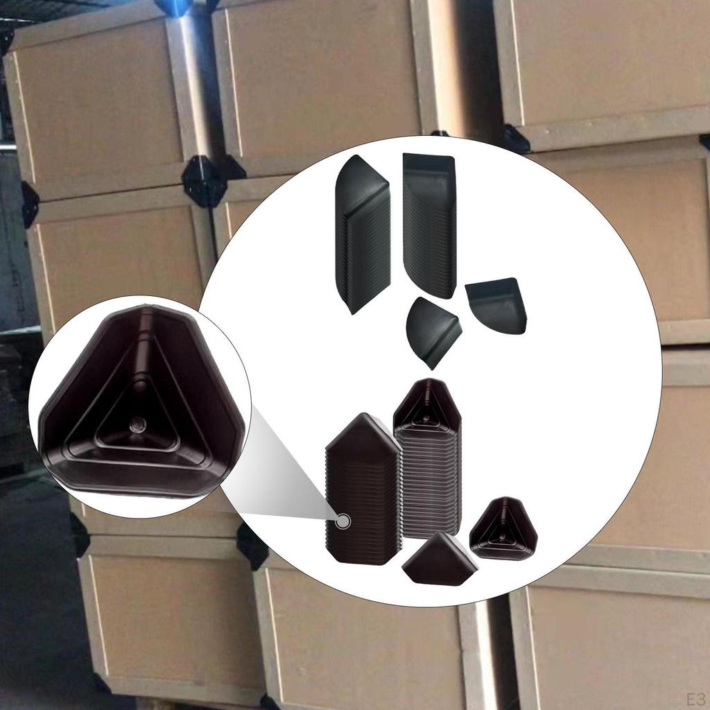 50 Stück Versandkarton Eckenschutz Schutzecken Schlanke Verpackungskante für Kartons,