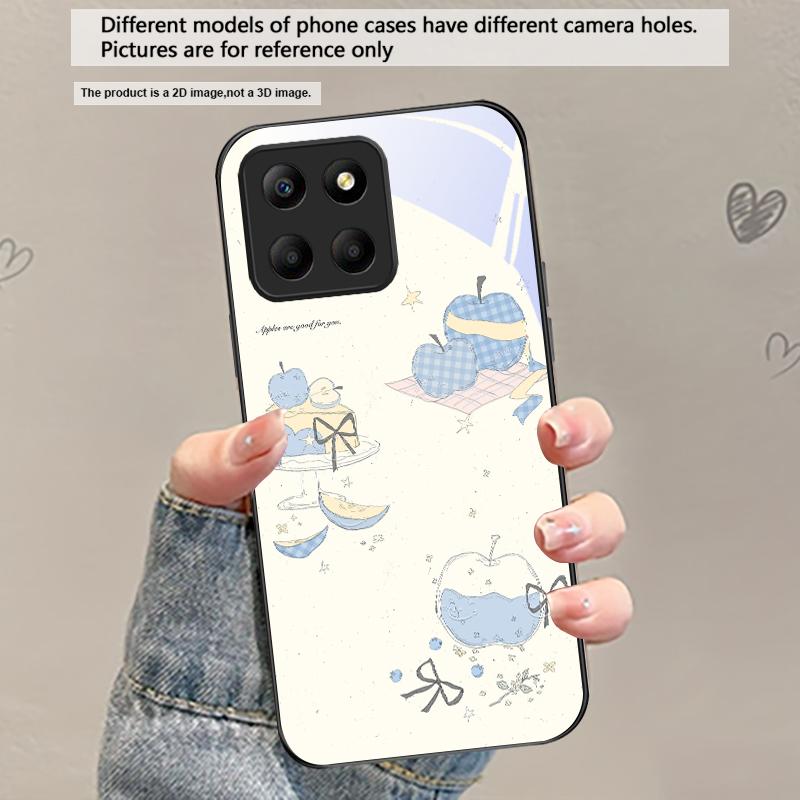 Fresh and Healing Breeze For Honor X5 Plus X30 X9c Smart X5b X9a X30 Max X50i 30 Pro 50 Pro 70 90Smart 200 Lite Glass Phone Case