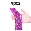 2Pack 2X1M Glitter Party Backdrop Metallic Foil Tinsel Fringe Curtain Birthday Wedding Bachelorette Decoration Adult Anniversary