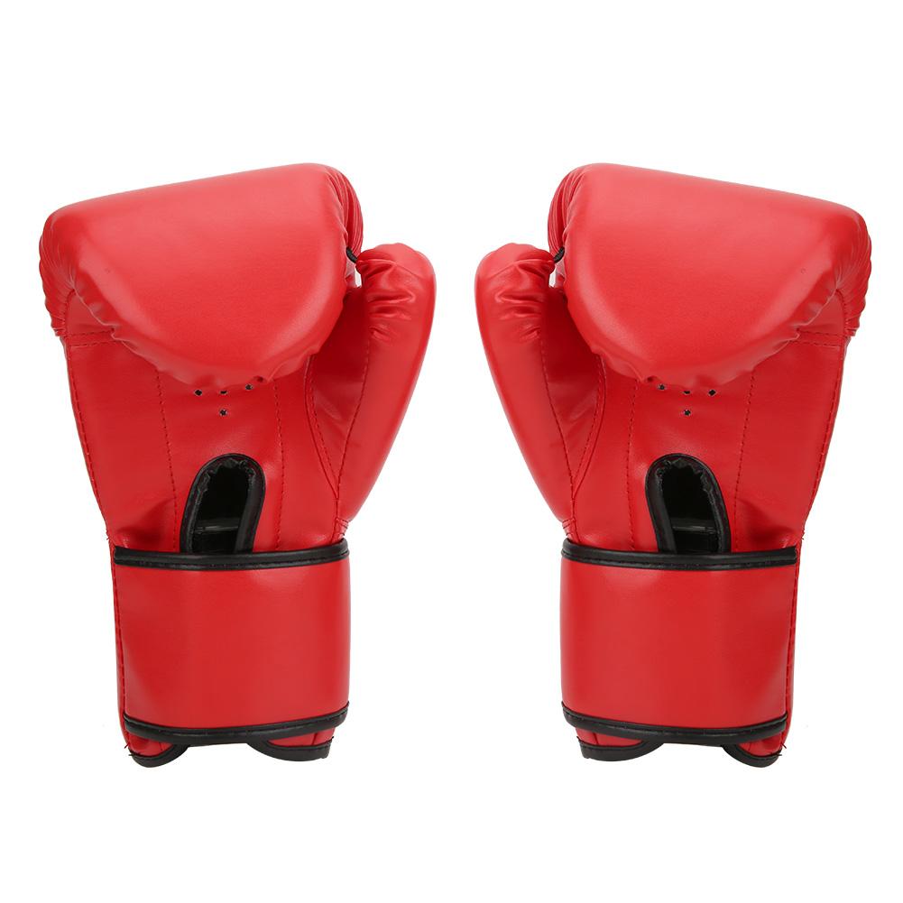Professionelle PU-Leder Boxhandschuhe Atmungsaktiv Sparring Sandsack Fäustlinge Trainingsausrüstung