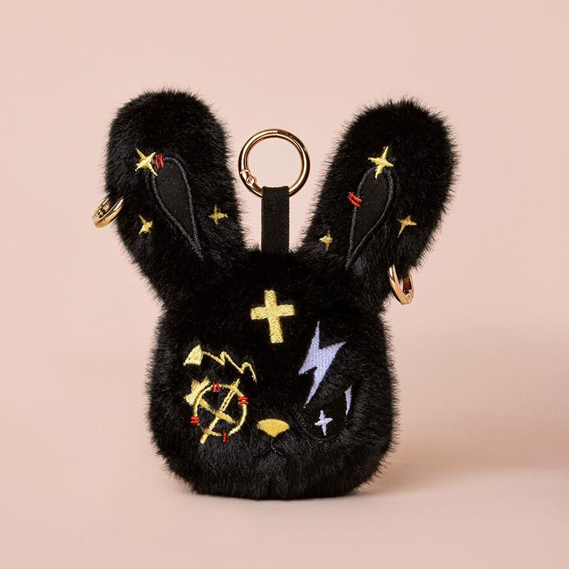 Halloween Dark Reborn Rabbit Panda Deer Plush Keychain Hanging Decor With Pp Cotton For Easter Gifts