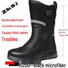 Breathable Cross-Border Motorcycle Riding Boots - Anti-Fall, All-Season Knight Racing & Parkour Shoes