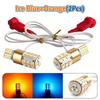 2X Car Signal Light T15 W16W Led Bulb W5W 4014 Led Lights Canbus No Error High Power Two-Color Reverse Back Parking Lamp 12V