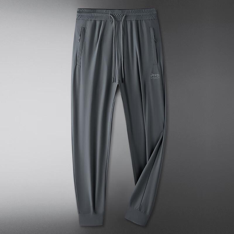 

JEEP SPIRIT Men s Ice Silk Casual Sports Pants 3XL