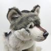 38cm Simulation Wolf Dog Plush Toy Realistic Animal Plush Pet Soft Pillow Home Decoration Series Children's Toy Birthday Gift