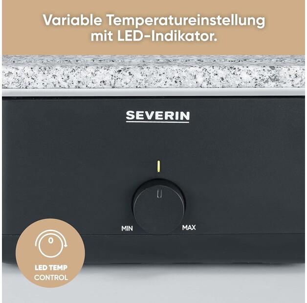 Раклетница Severin RG 2366 Black Line Lite Naturstein (2366000)