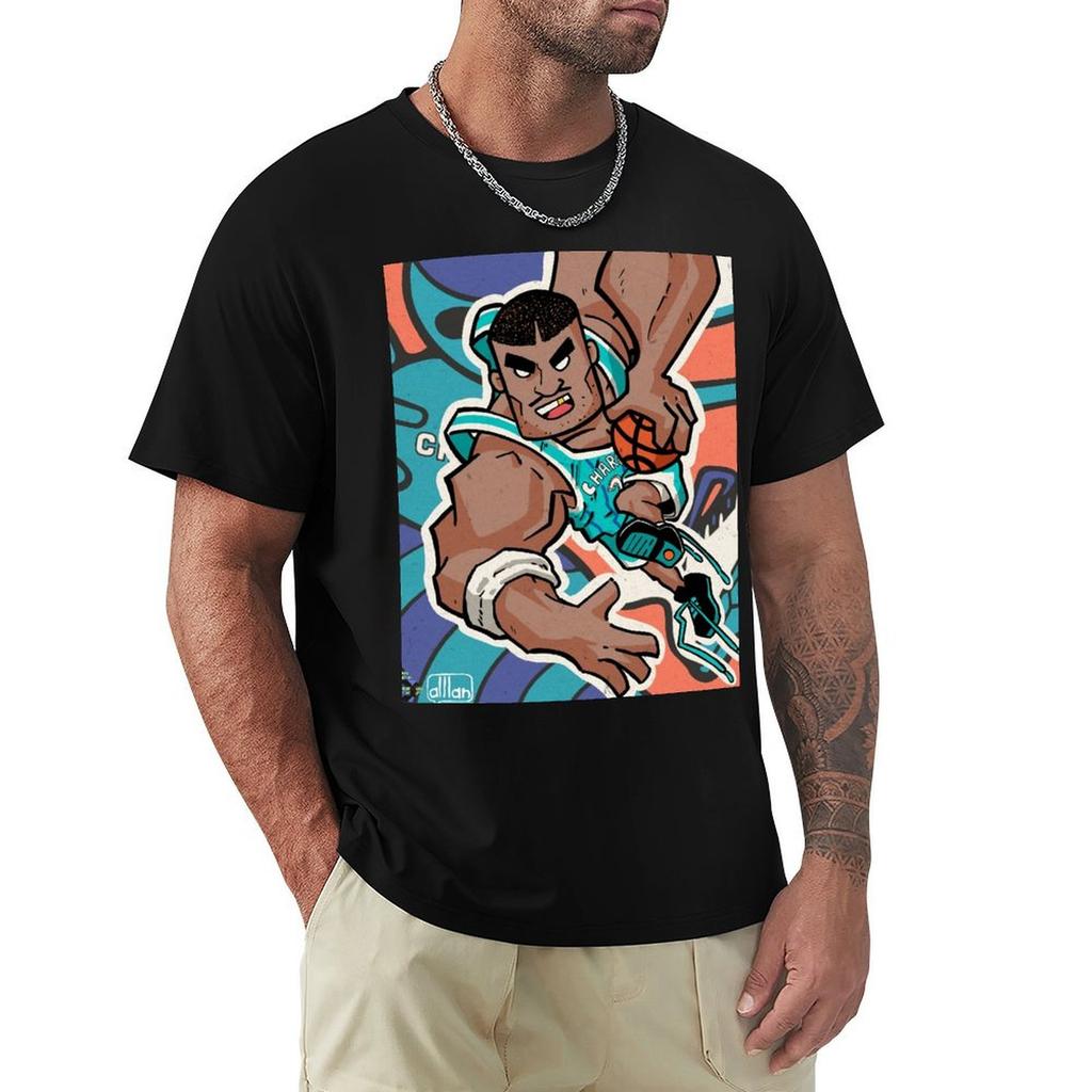 Larry Johnson T-Shirt Big and Tall Short Sleeve Tee