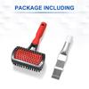 Kit Spazzola Pulizia Bobine Condizionatore D'aria Pulitore Evaporatore Double Sided Pettine a Pinne per Manutenzione HVAC Strumento di Pulizia